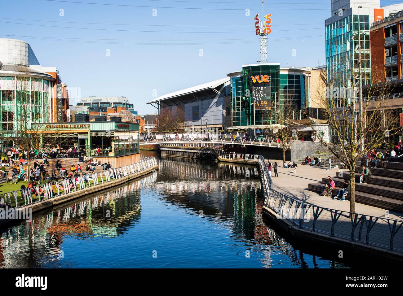 Vue cinema reading hires stock photography