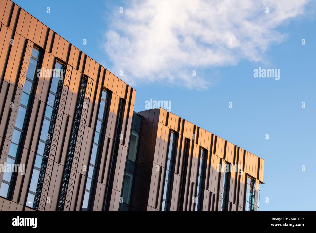 The new Nottingham College City Hub on the South Side of Nottingham
