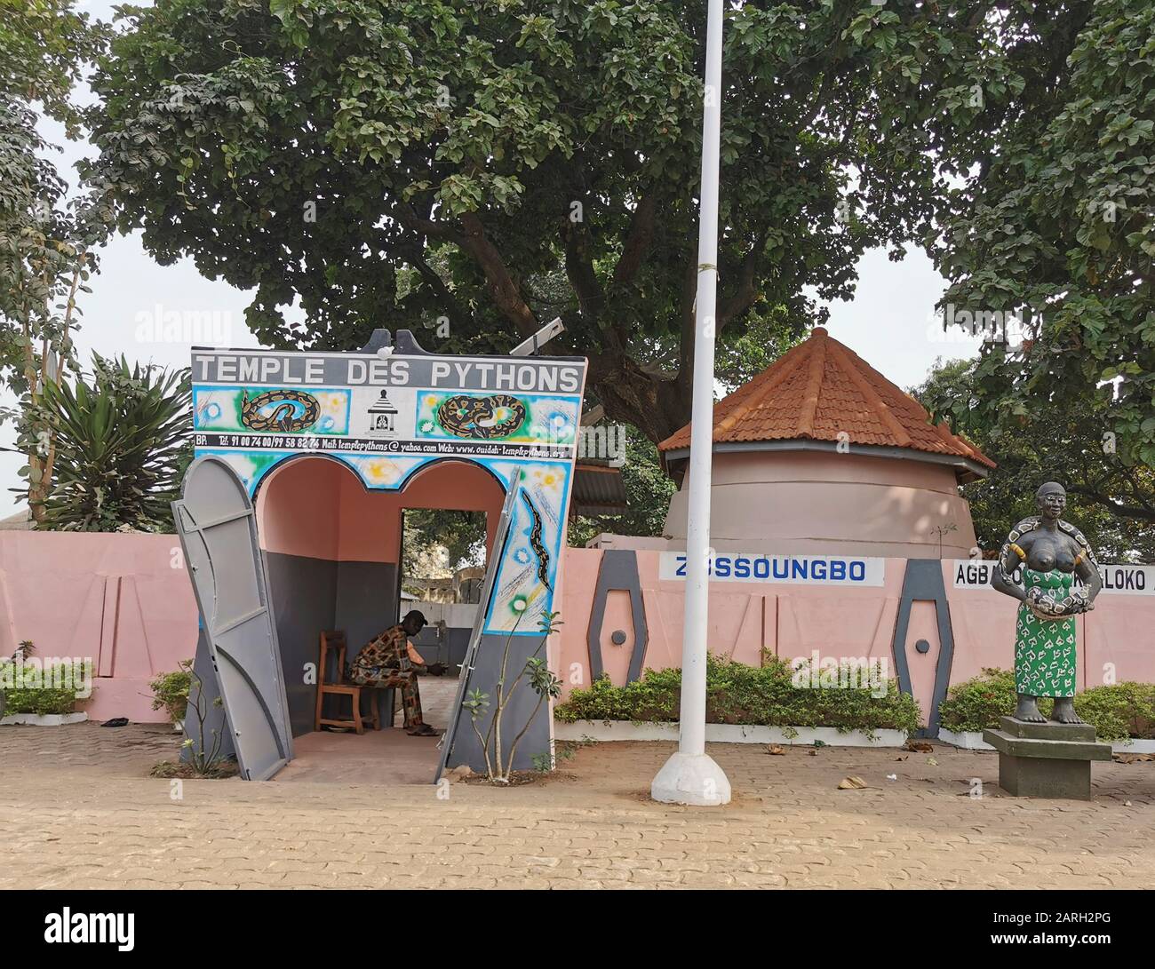 OUIDAH , BENIN Stock Photo