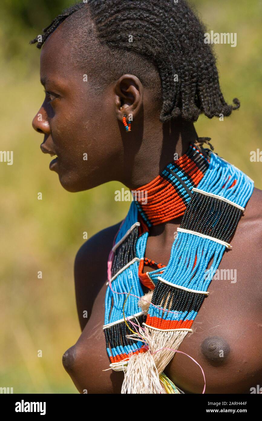 Young Hamer girl with traditional clothings and hairstyle, Hamer tribe, Omo Valley, Southern Ethiopia Stock Photo - Alamy Young Hamer girl with traditional clothings and hairstyle, Hamer tribe, Omo Valley, Southern Ethiopia Stock Photo - Alamy