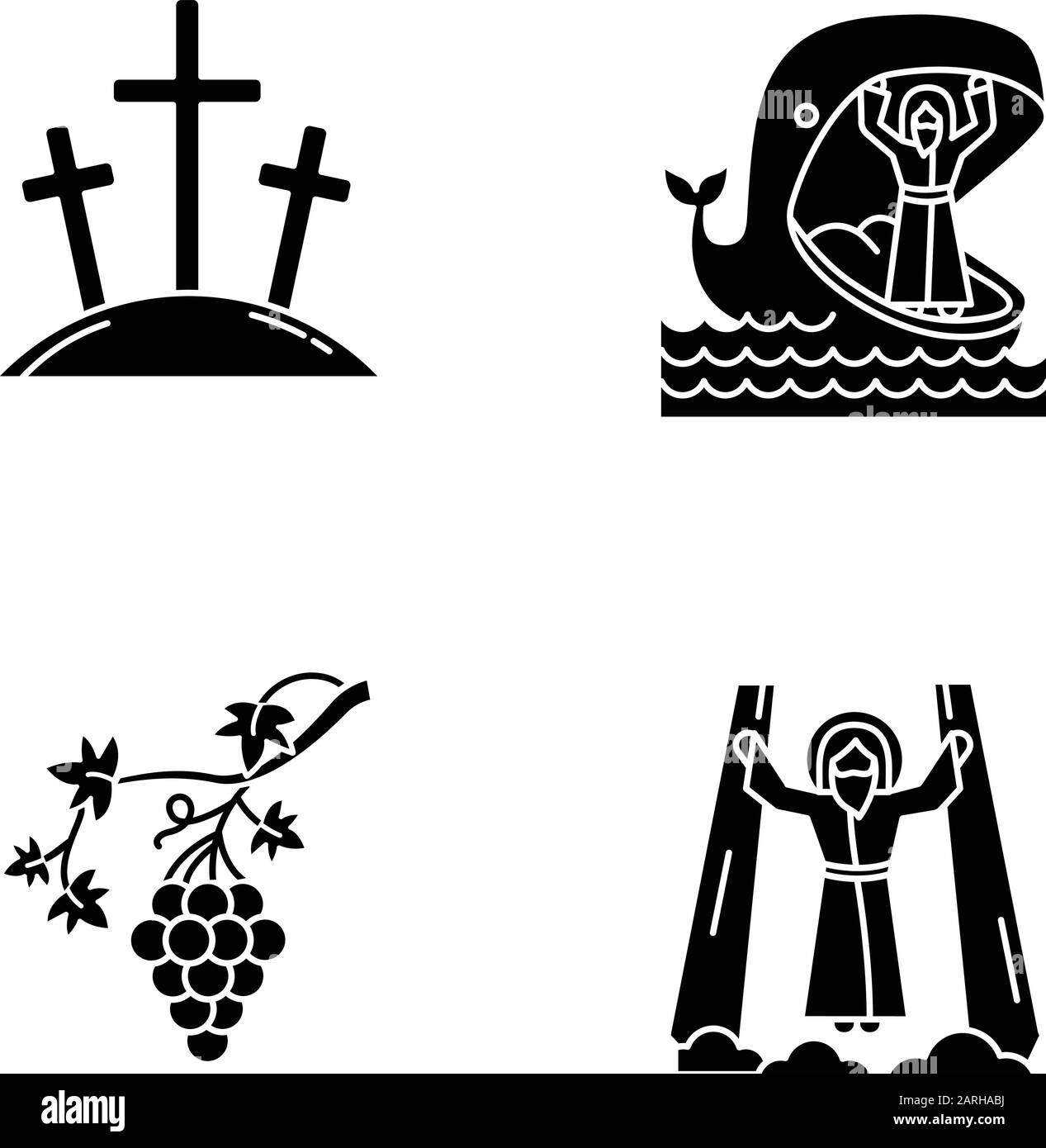 Ascension Of Jesus Black And White Stock Photos Images Alamy
