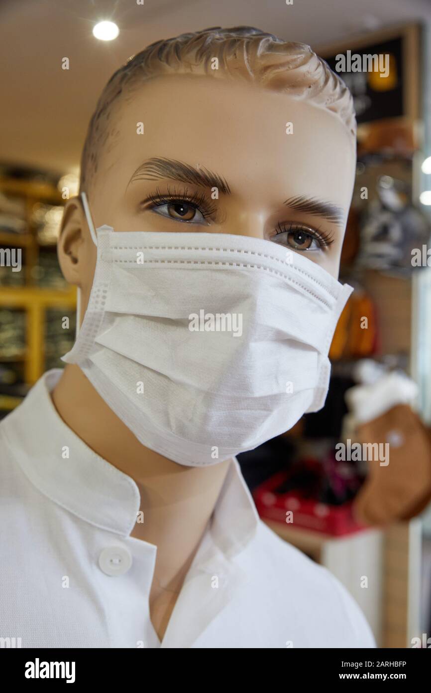 Mannequin Wearing Mask High Resolution Stock Photography and Images - Alamy