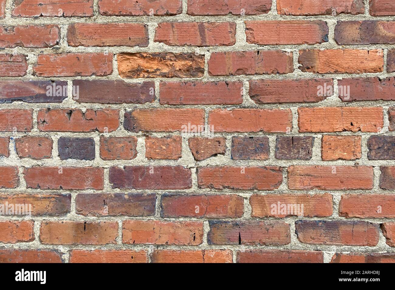 Close Up Of A Rustic Alley Red Brick Wall Building Stock Photo Alamy