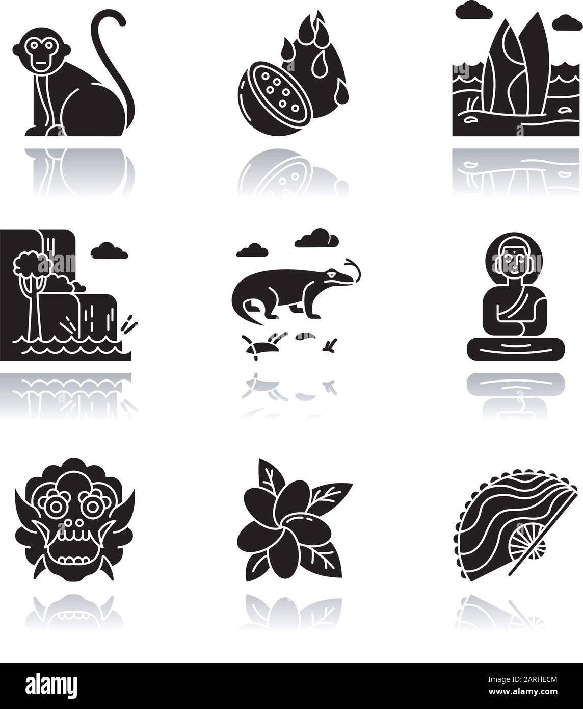 Bali komodo island Stock Vector Images - Alamy