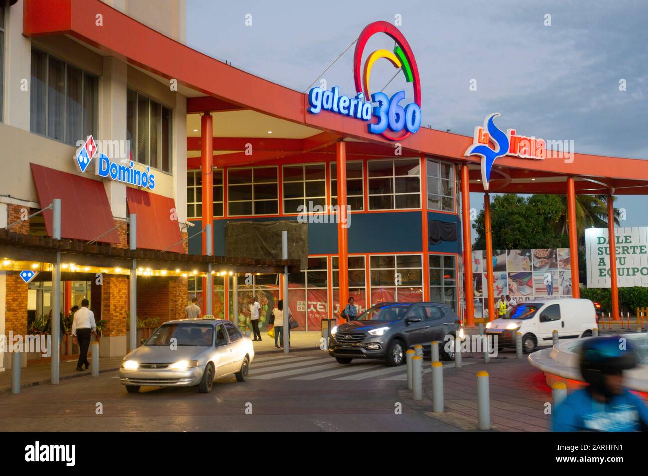 Galeria 360 mall Santo Domingo Dominica Republic Stock Photo