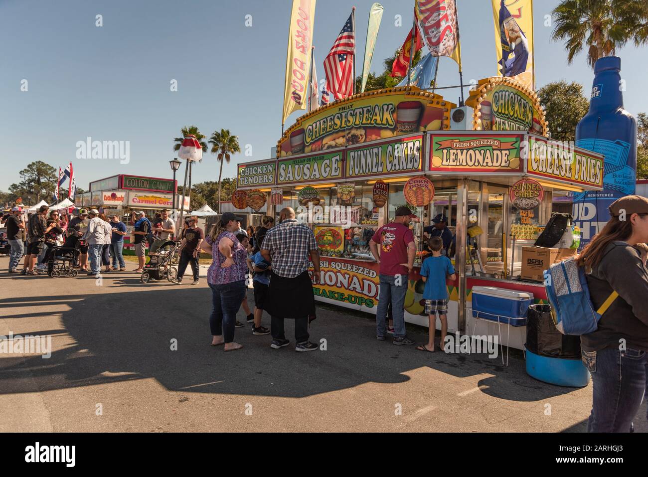 BBQ Smoker Pigfest Lakeland, Florida USA Stock Photo Alamy