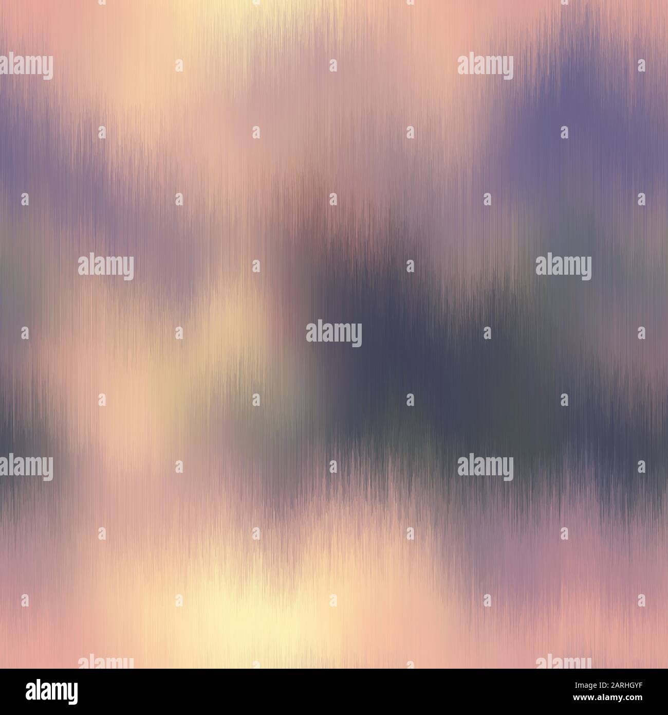 Soft blurry ikat gradient ombre seamless pattern Stock Vector