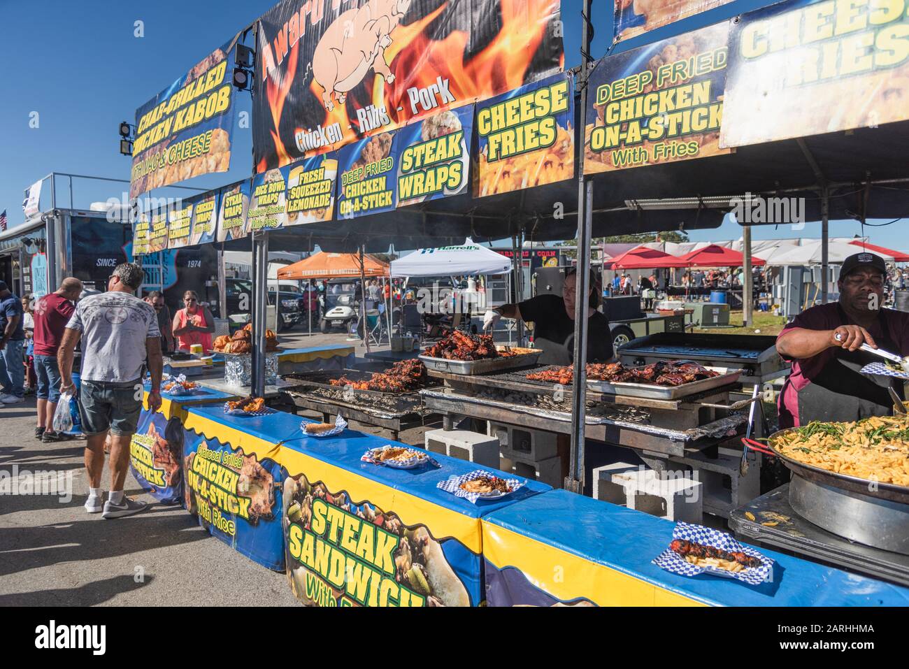 BBQ Smoker Pigfest Lakeland, Florida USA Stock Photo Alamy