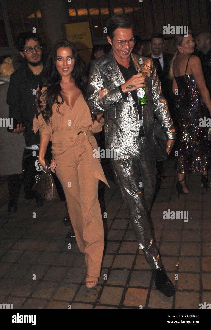 Bobby Norris and Yazmin Oukhellou ITV Palooza at the Royal Festival