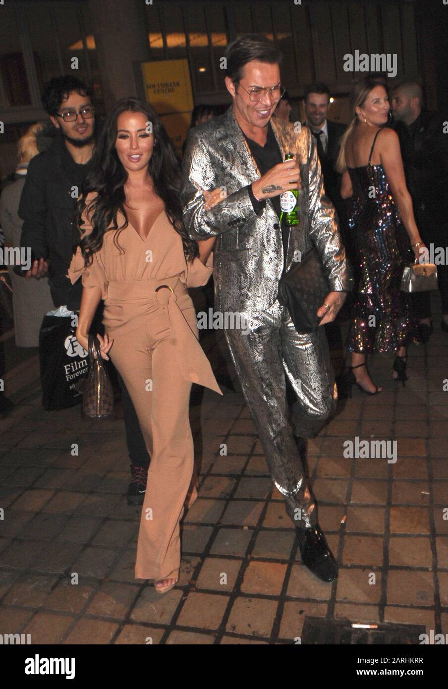 Bobby Norris and Yazmin Oukhellou ITV Palooza at the Royal Festival