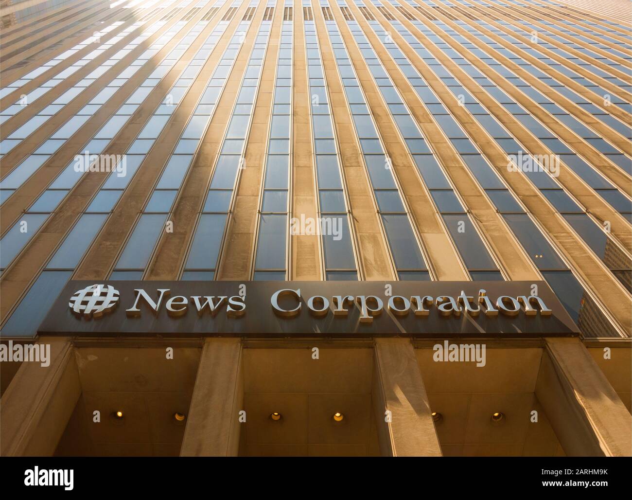 News Corporation building in Manhattan NYC Stock Photo