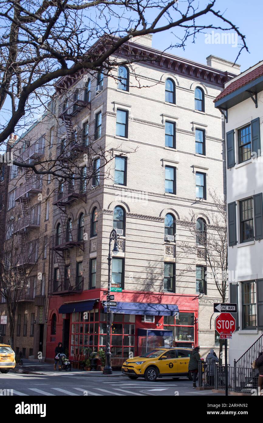 Friends Apartment Building Facade Exterior Greenwich Stock Photo 2019628235