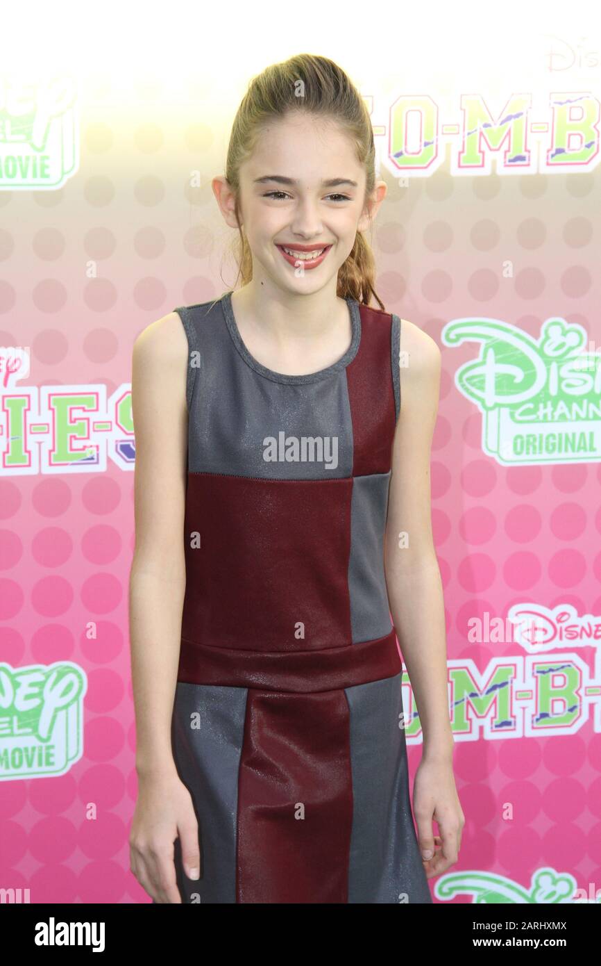 Julia Butters at the Disney Channel's Premiere of "Zombies 2' held at