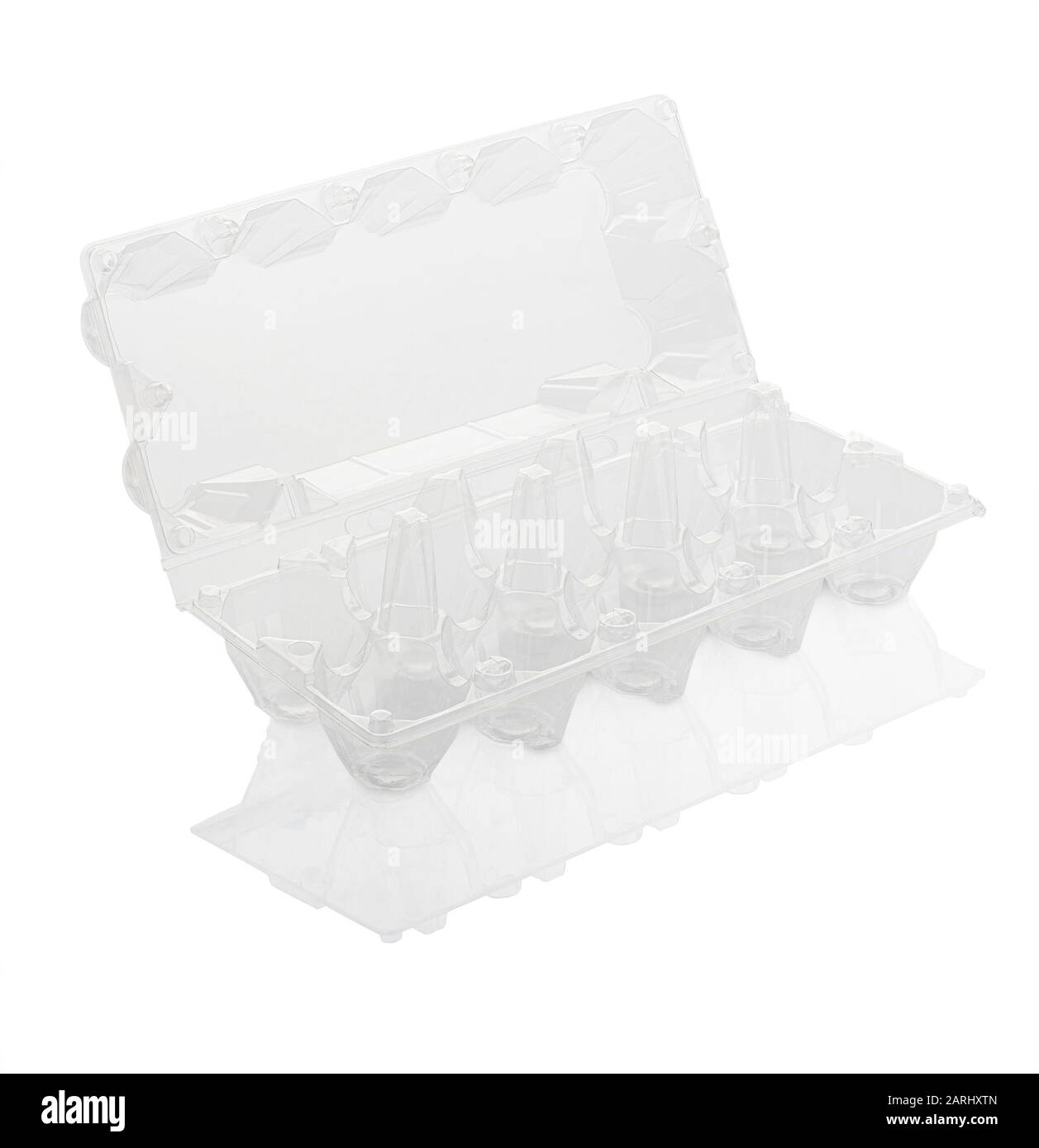 Empty egg box isolated Cut Out Stock Images & Pictures Alamy