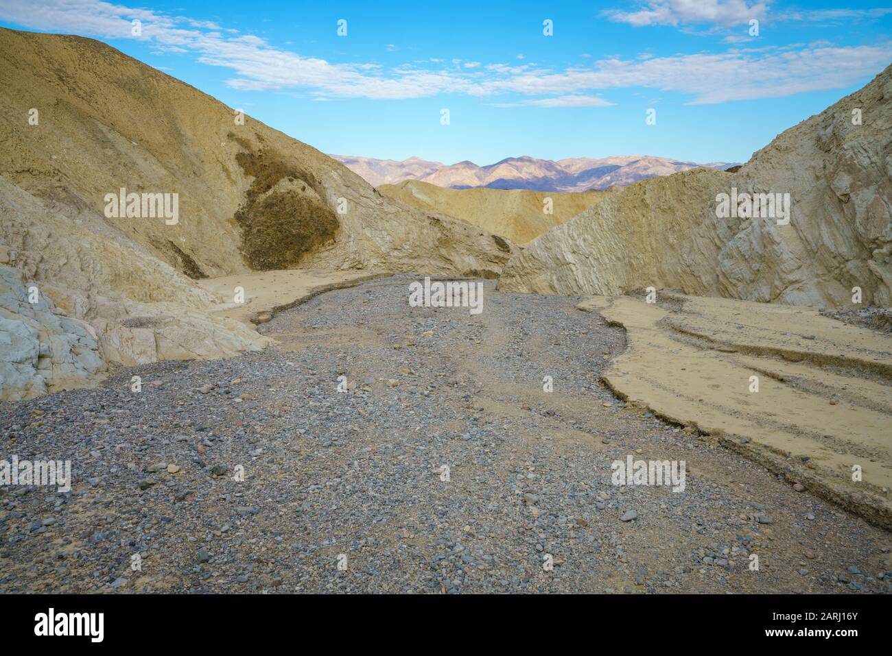 Hikink The Golden Canyon Gower Gulch Circuit In Death Valley National