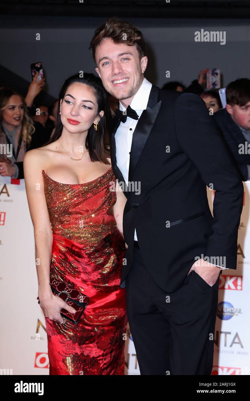 Anne-Sophie Flury and Roman Kemp attending the National Television