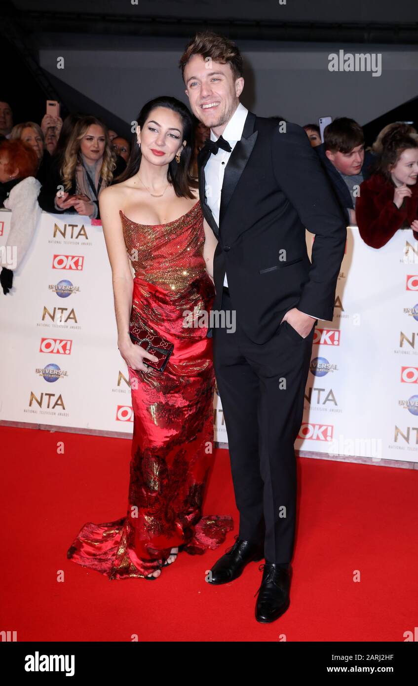 Anne-Sophie Flury and Roman Kemp attending the National Television