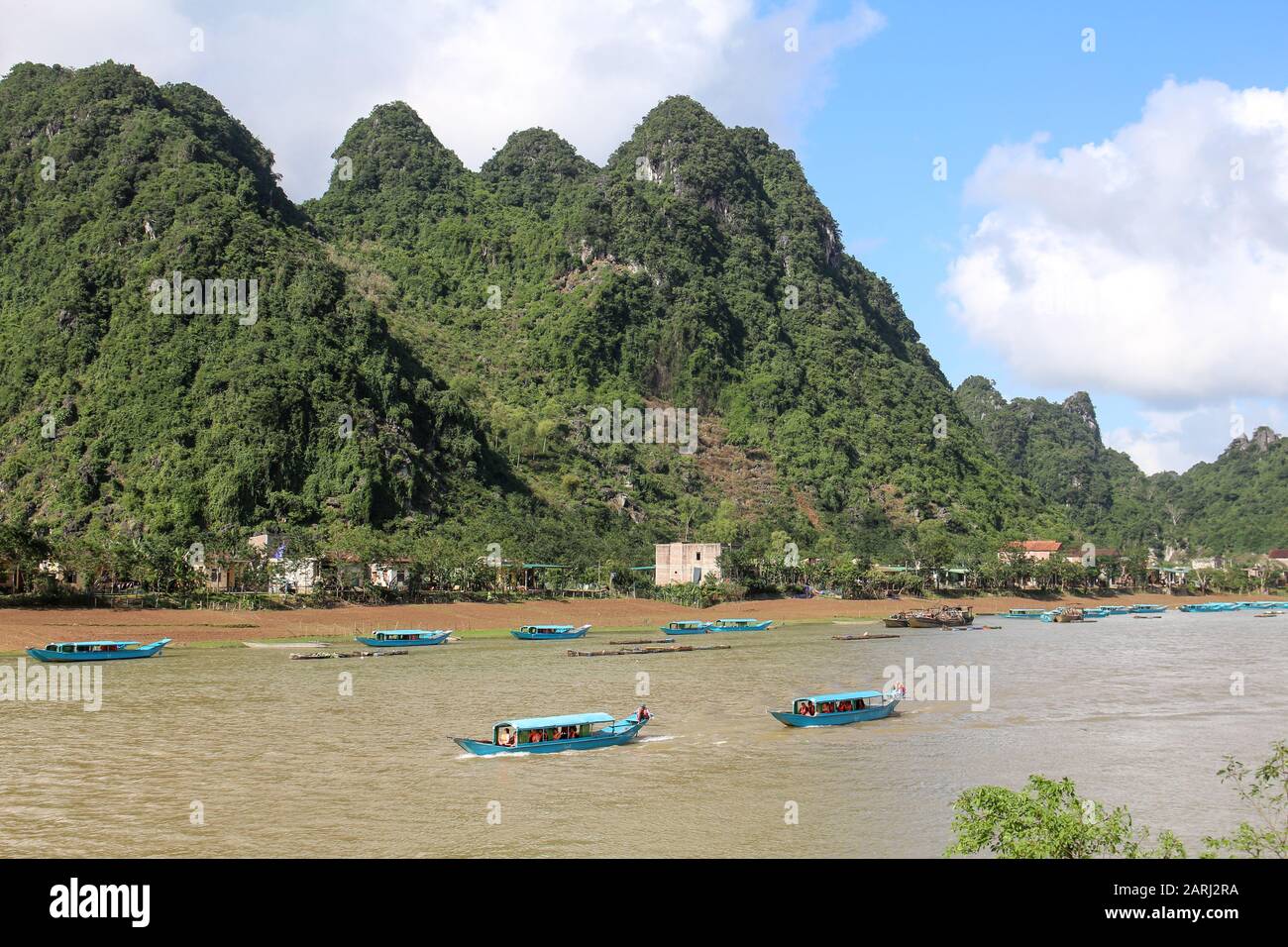 The beautiful Phong Nha Ke Bang National Park in central Vietnam Stock Photo
