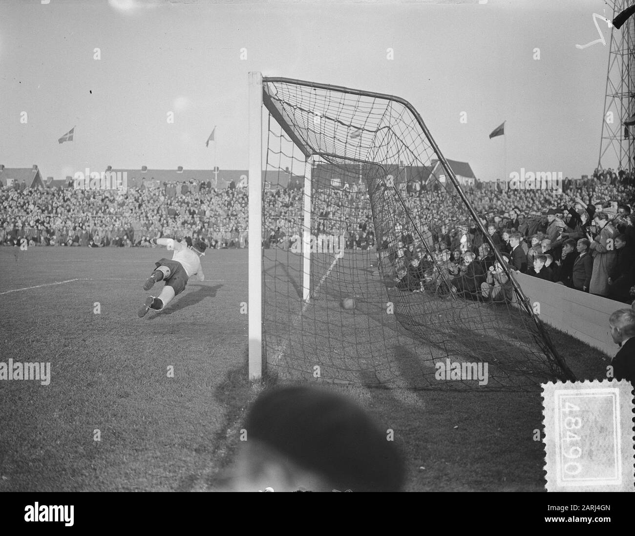 DWS v Haarlem Date: November 11, 1951 Location: Haarlem Stock Photo