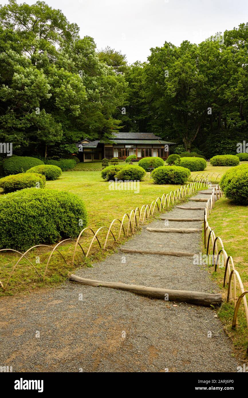 Traditional Tea House in Tokyo Japan Stock Photo