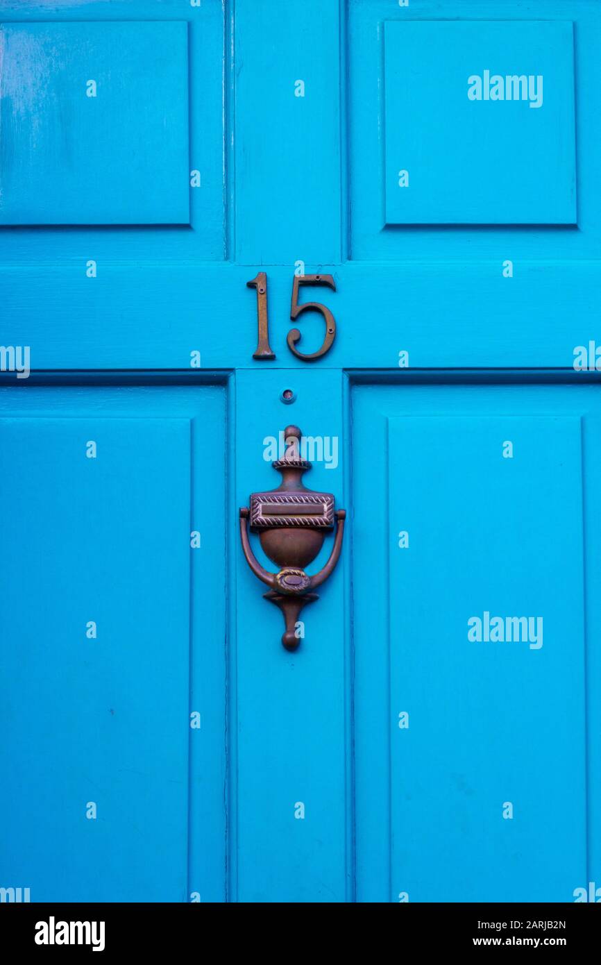 House number 15 - classic elegance Stock Photo