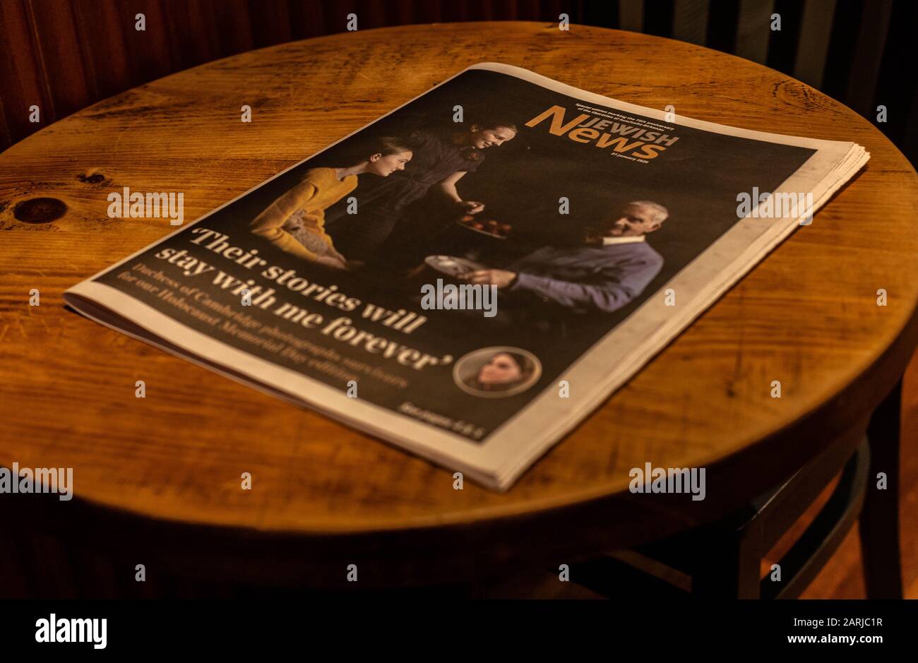 Jewish News Stock Photo