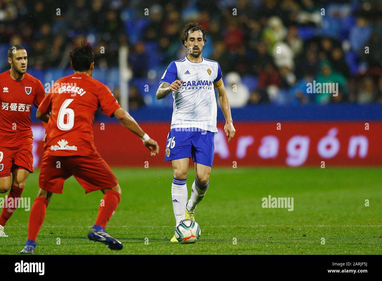 Zaragoza Spain 25th Jan 2020 Inigo Eguaras Zaragoza Football