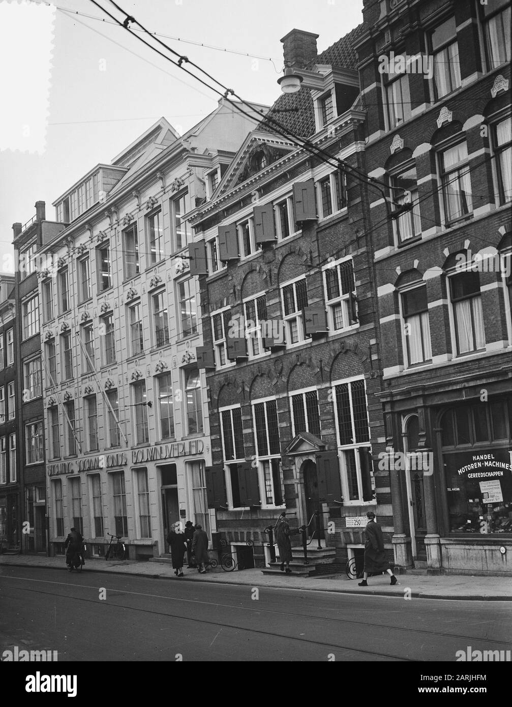 Townscapes, Rembrandthuis Date: December 14, 1955 Keywords: Cityscapes Institution name: Rembrandthuis Stock Photo
