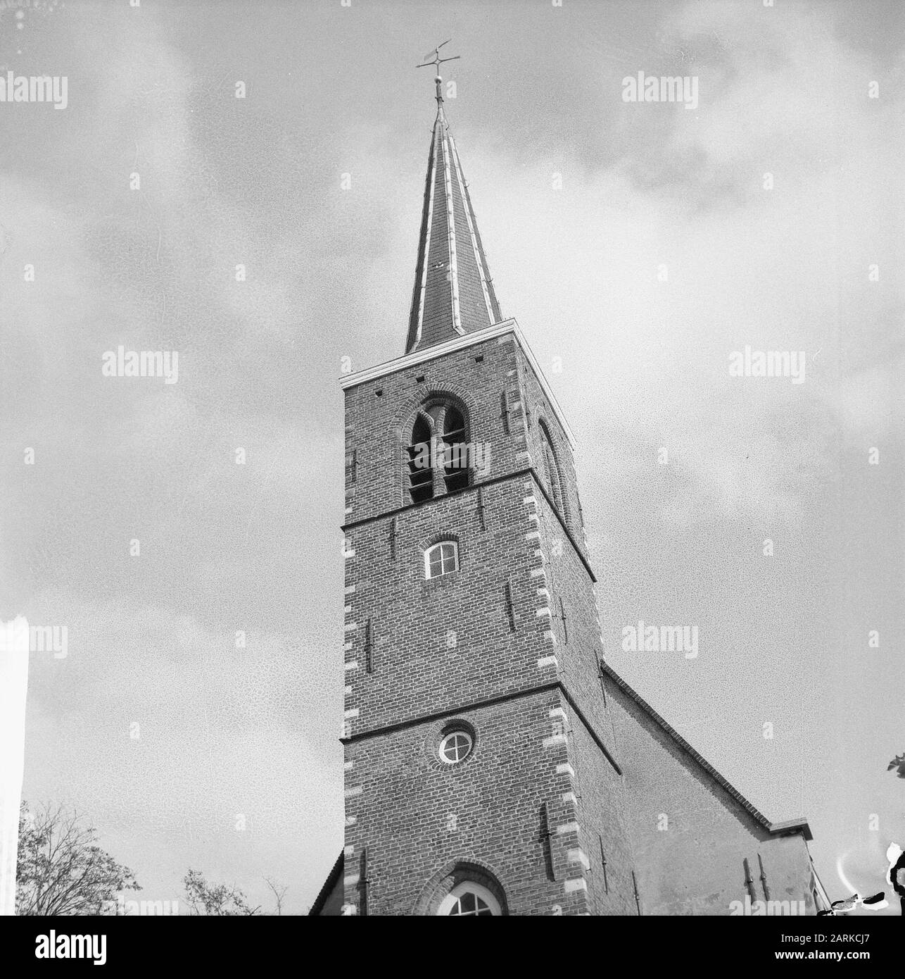 Restoration English church at Beguinage. Assignment Trouw. Exterior Date: October 26, 1961 Keywords: exterior, churches, restorations Institution name: Begijnhof, Trouw Stock Photo