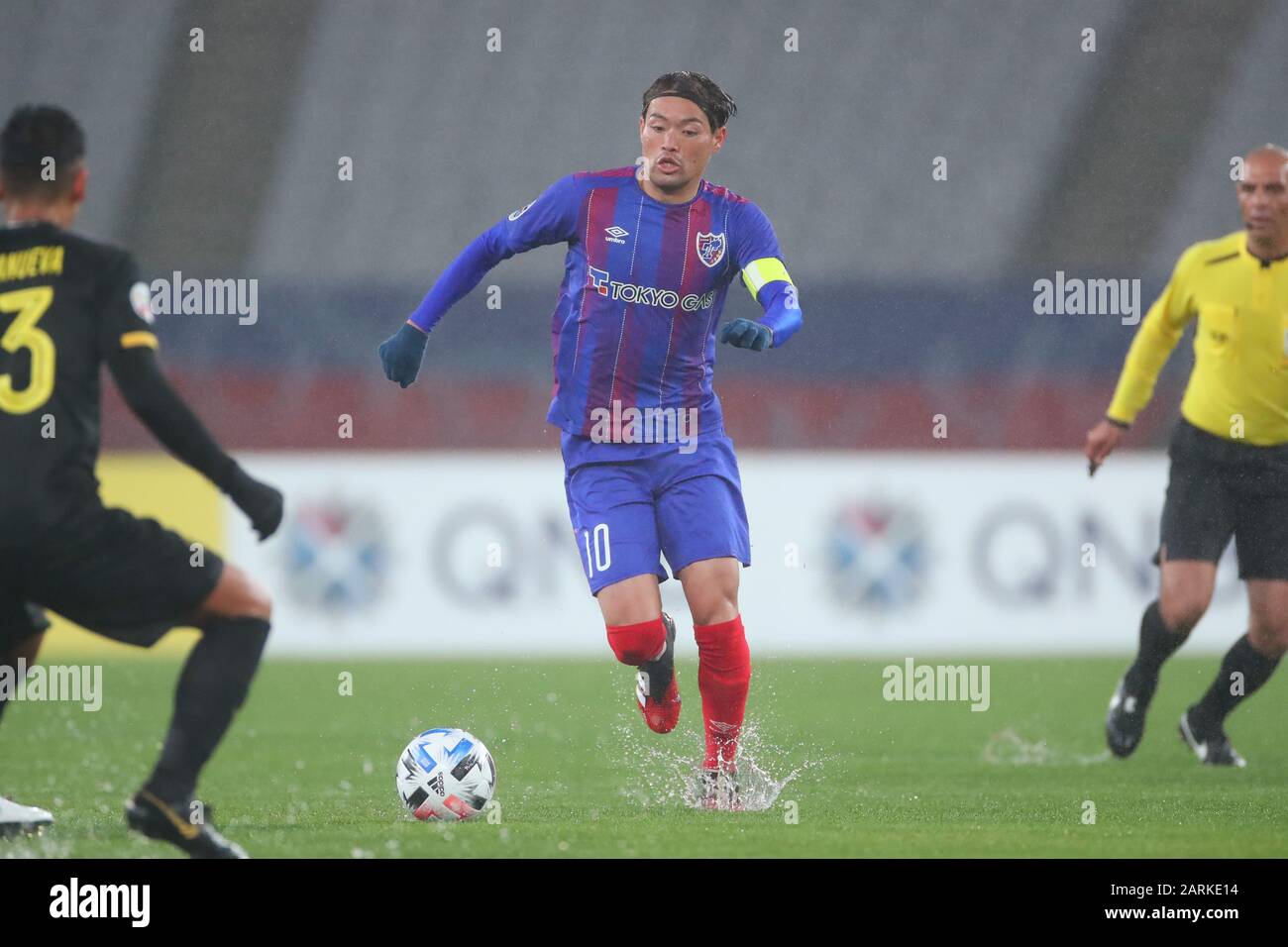 Tokyo Stadium Tokyo Japan 28th Jan Keigo Higashi Fc Tokyo January 28 Football Soccer Afc Champions League Play Off Between Fc Tokyo 2 0 Ceres Negros Fc At Tokyo Stadium