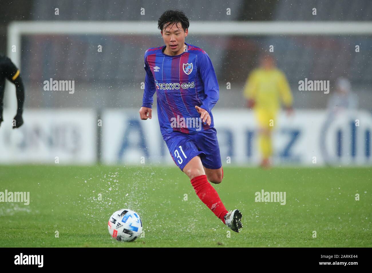 Tokyo Stadium Tokyo Japan 28th Jan Shuto Abe Fc Tokyo January 28 Football Soccer Afc Champions League Play Off Between Fc Tokyo 2 0 Ceres Negros Fc At Tokyo Stadium Tokyo Stadium Tokyo Japan 28th Jan Shuto Abe Fc Tokyo January 28 Football Soccer Afc Champions League Play Off Between Fc Tokyo 2 0 Ceres Negros Fc At Tokyo Stadium