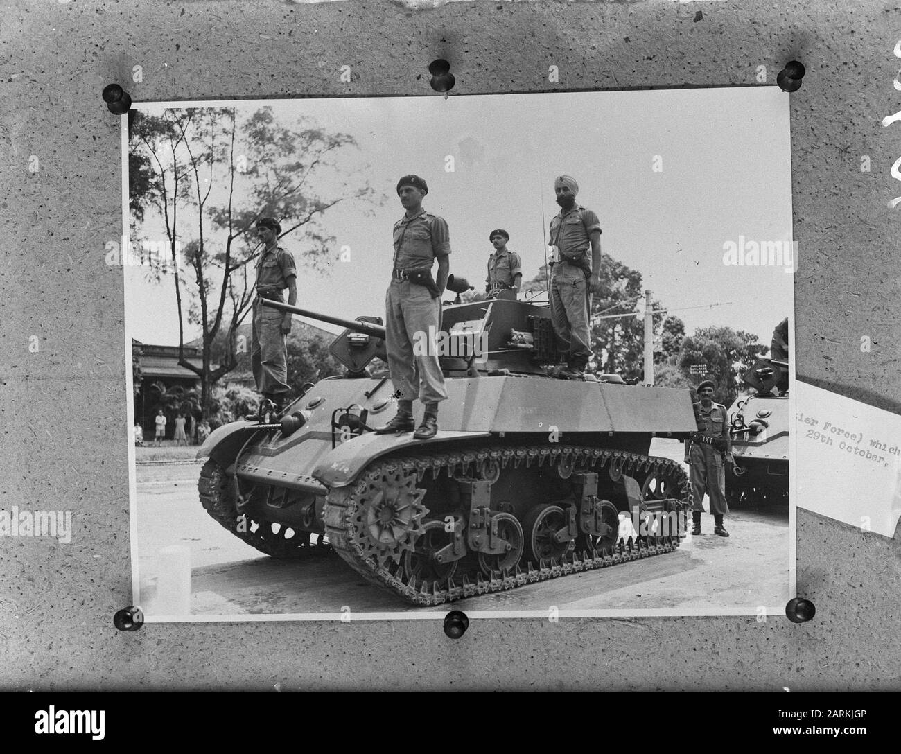 Indian army tank Black and White Stock Photos & Images - Alamy