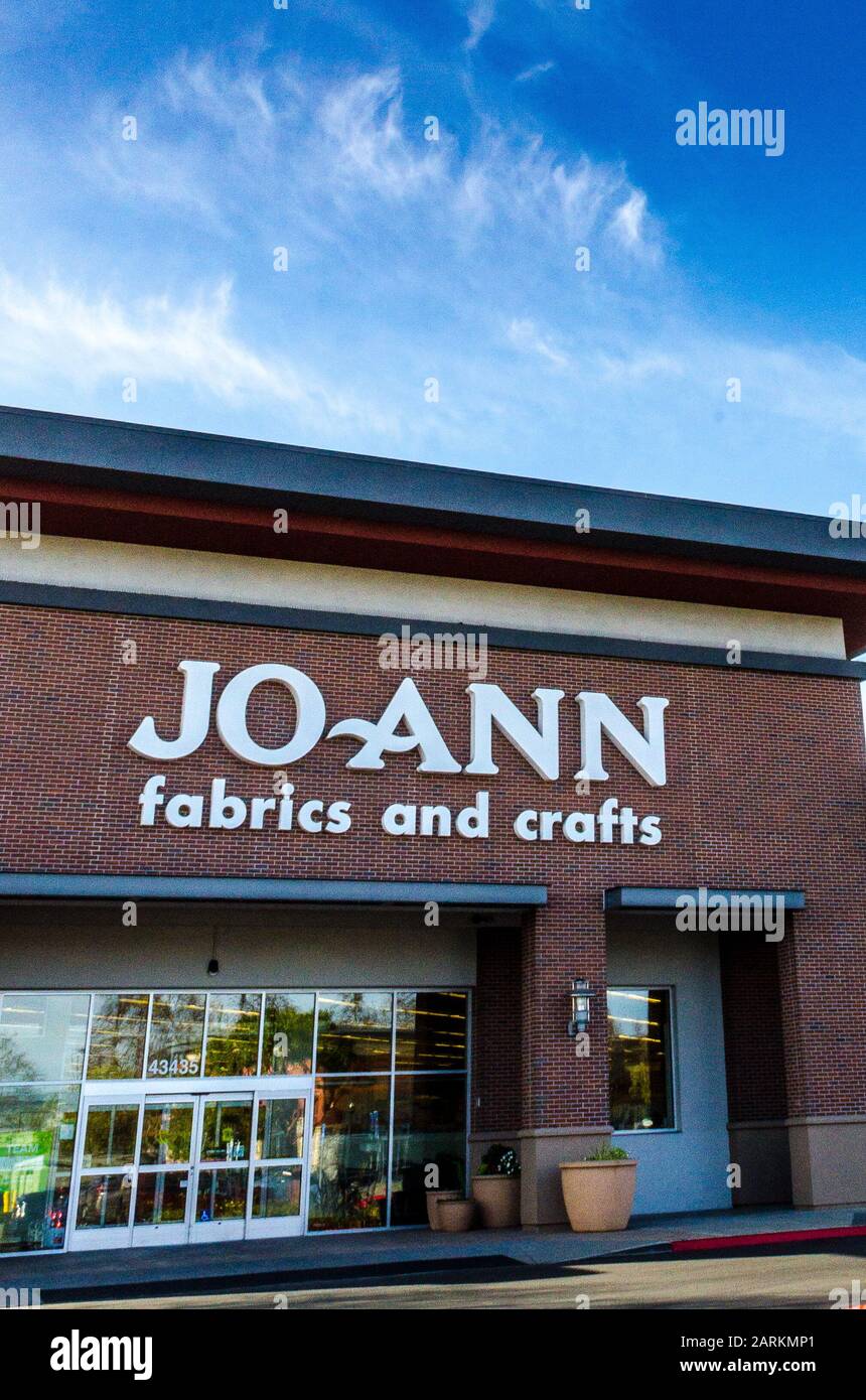 A JoAnn Fabrics store in Fremont California USA Stock Photo Alamy