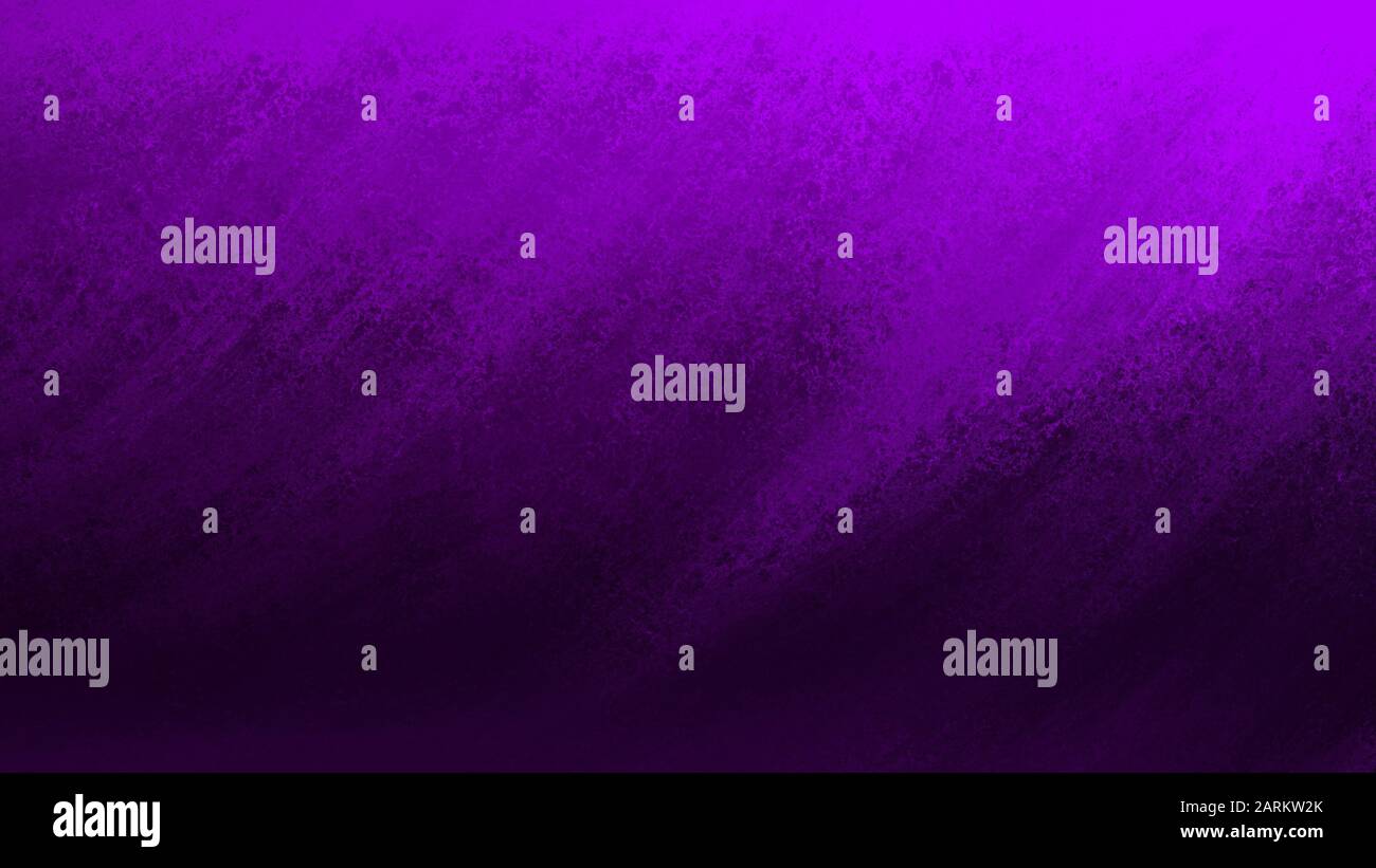 bright purple streaks of paint on black background in texture design, dramatic corner waves of