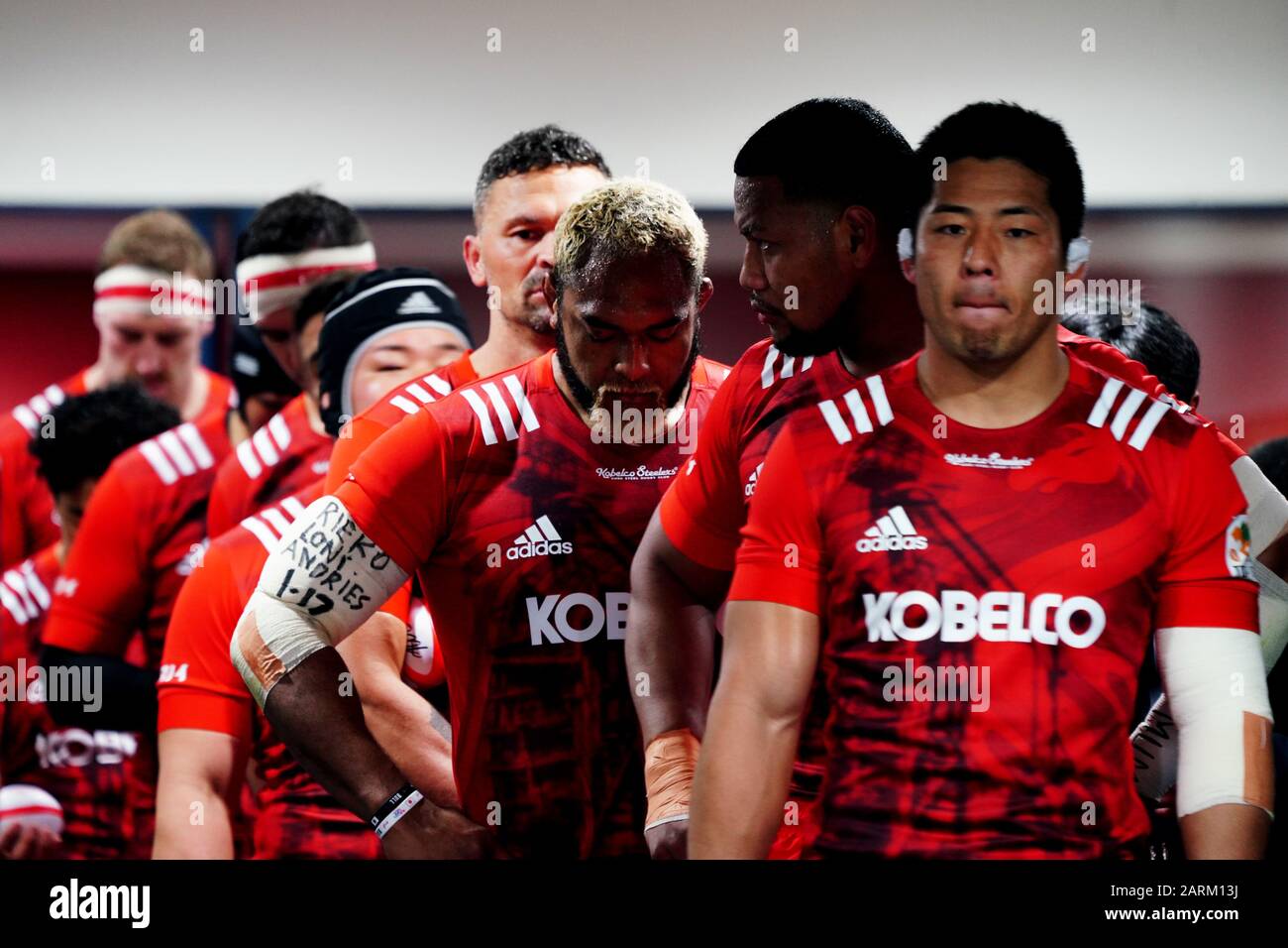 Kobe Rugless Rugby Kobe, Japan. 26th Jan, 2020. Isileli Nakajima () Rugby : Japan Rugby ...