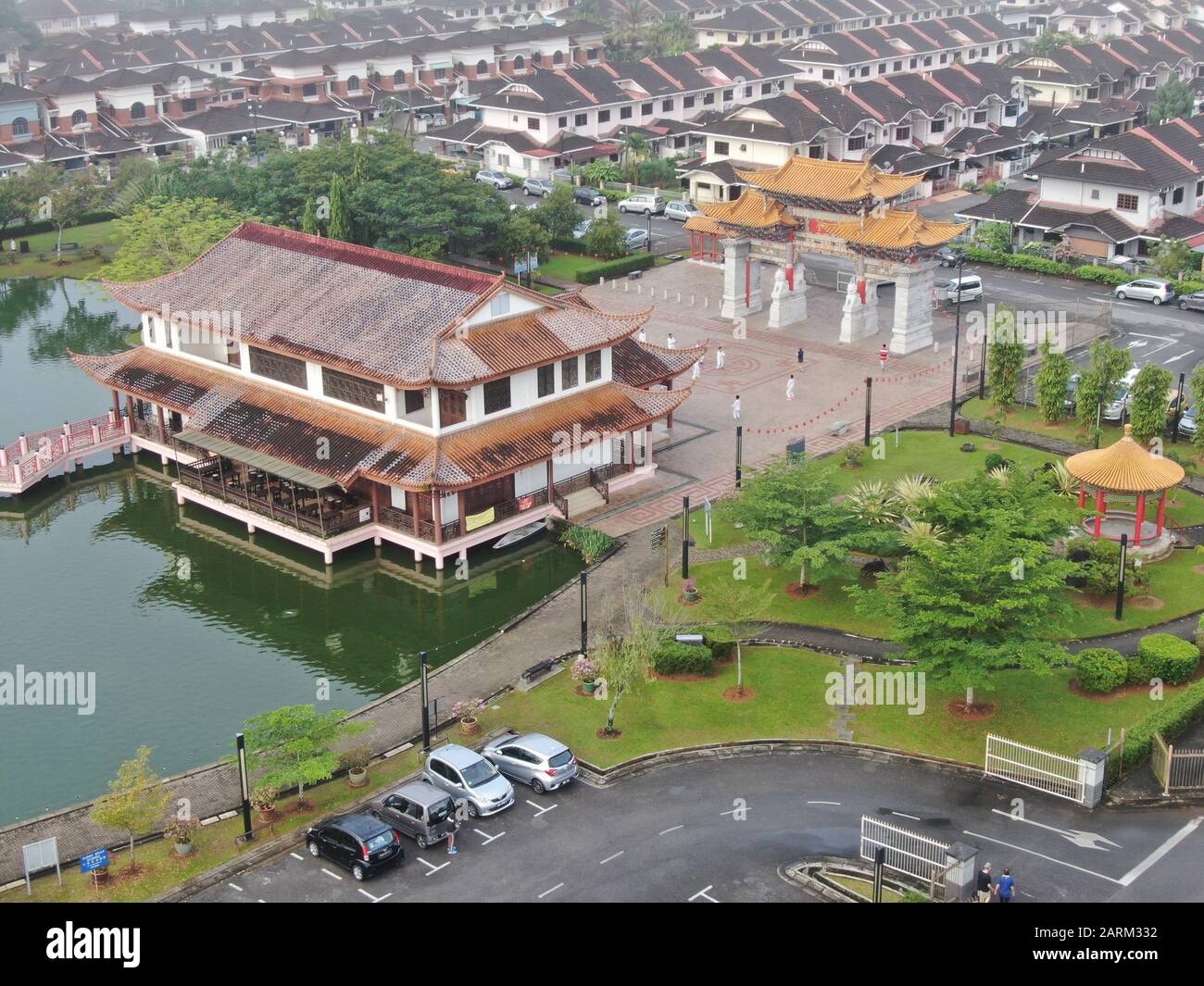 Kuching Sarawak Malaysia October 8th 2019 The Malaysia China Friendship Park At Song Road Kuching Sarawak Stock Photo Alamy