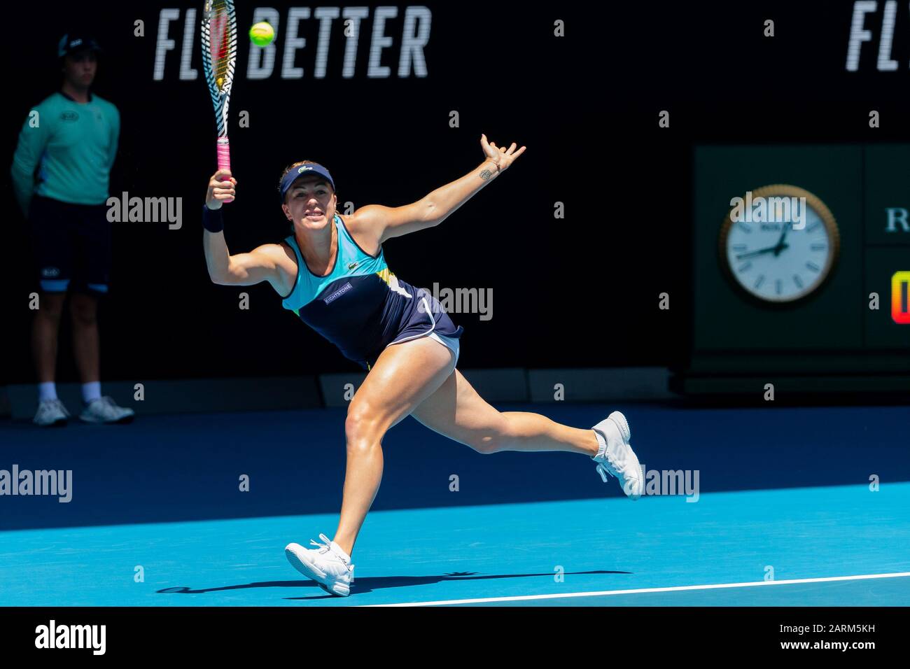 Melbourne, Australia. 29 January, 2020. Anastasia Pavlyuchenkova (RUS) during day ten of The Australian Open. Credit: Dave Hewison/Alamy Live News Stock Photo