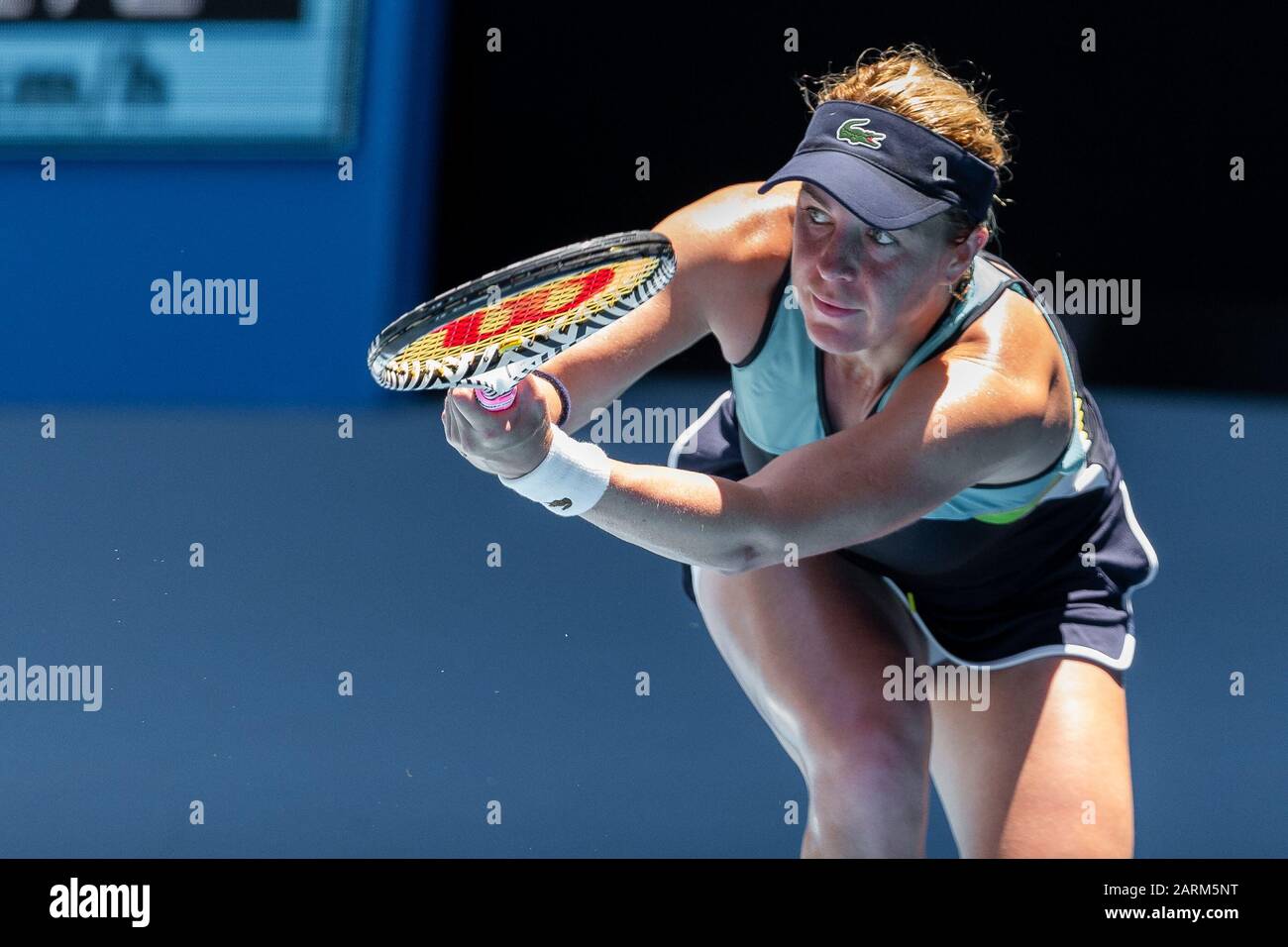 Melbourne, Australia. 29 January, 2020. Anastasia Pavlyuchenkova (RUS) during day ten of The Australian Open. Credit: Dave Hewison/Alamy Live News Stock Photo