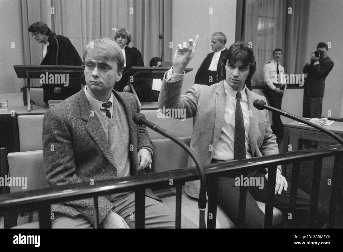 Proceedings against Heineken kidnappers Cor van Hout and Willem