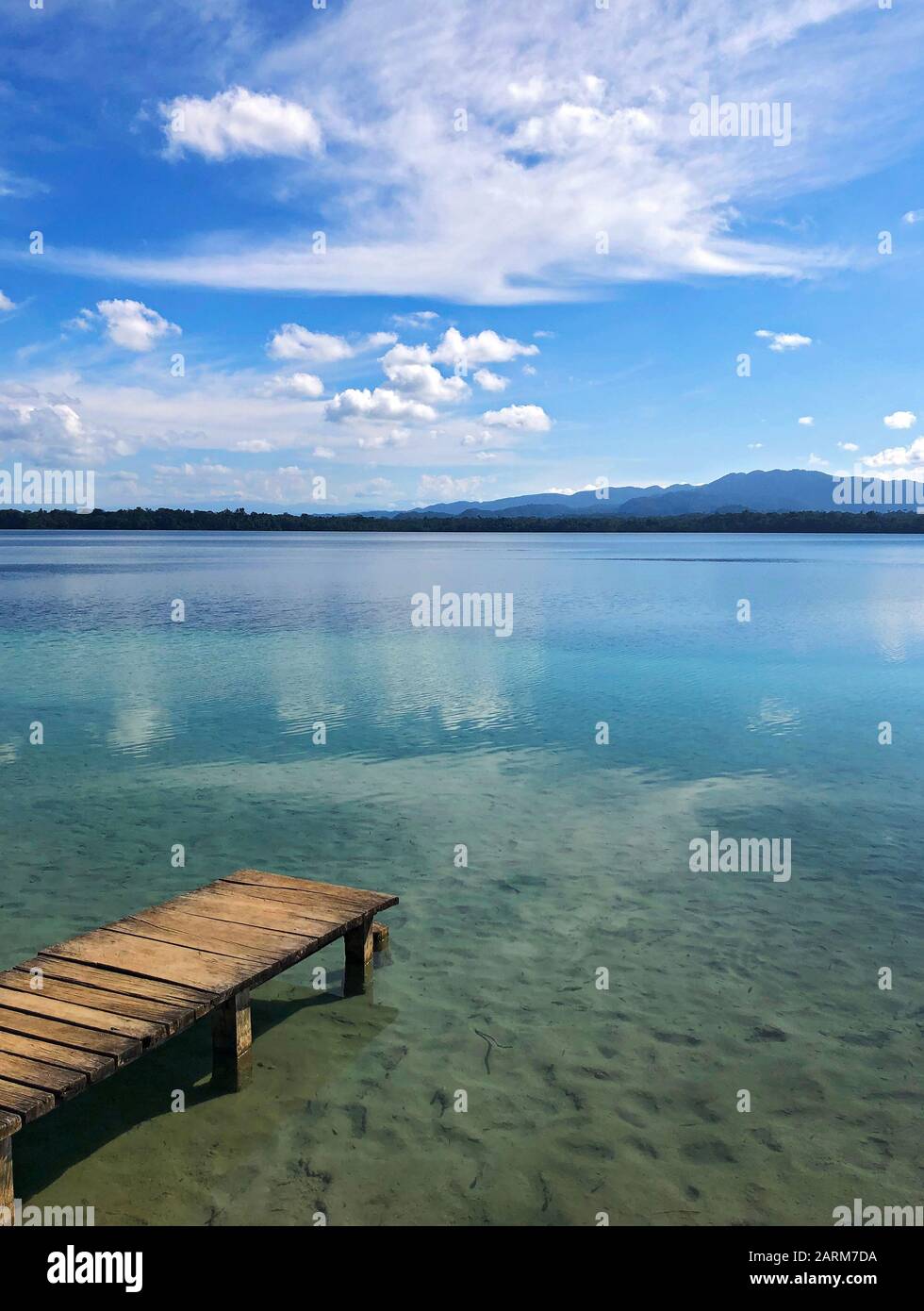 Laguna Lachua, Guatemala Stock Photo