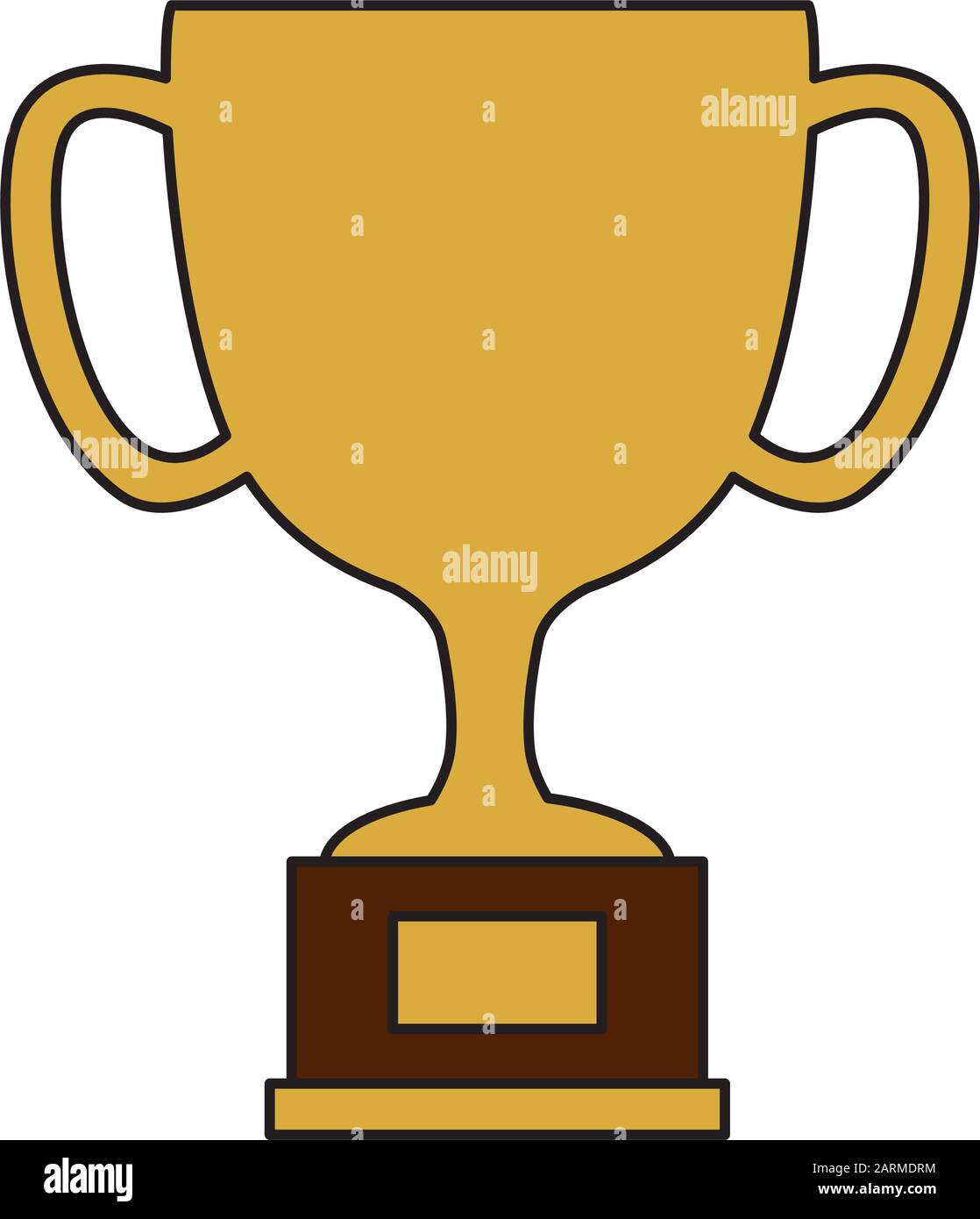cup trophy award isolated icon Stock Vector Image & Art - Alamy