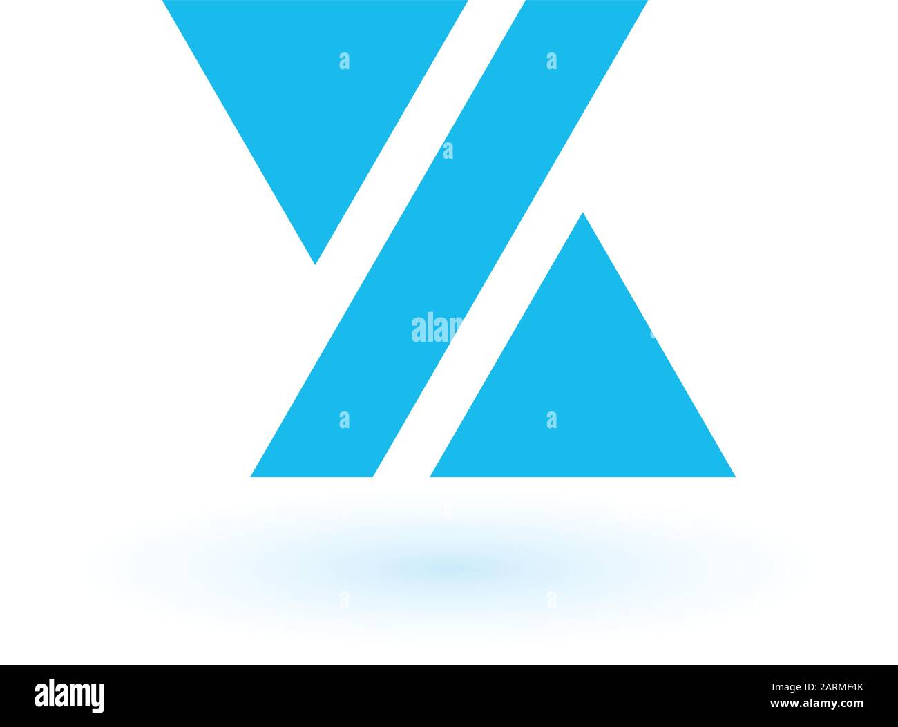 Letter X initial based letter icon geometric logo. Technology business ...