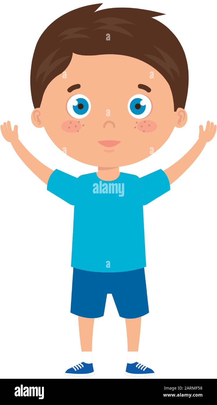 cute little boy avatar character Stock Vector Image & Art - Alamy