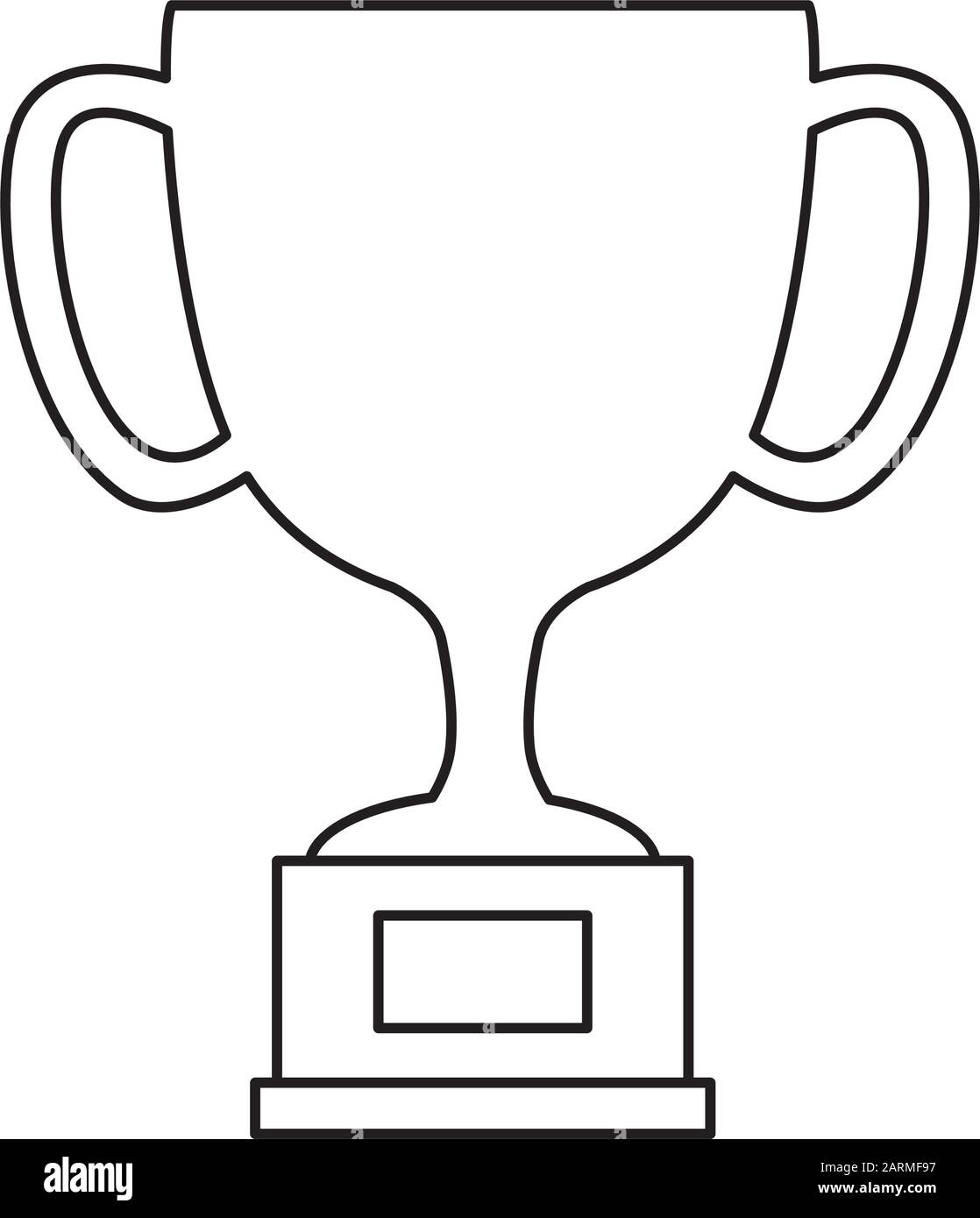cup trophy award isolated icon Stock Vector Image & Art - Alamy
