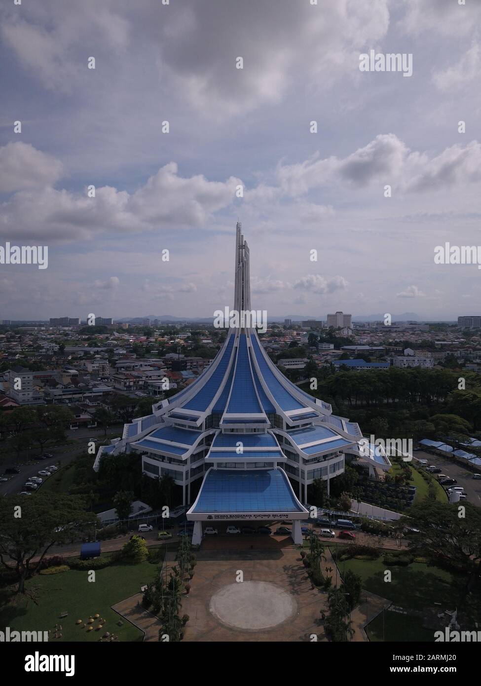 Kuching, Sarawak / Malaysia - October 27 2019: The iconic MBKS building ...