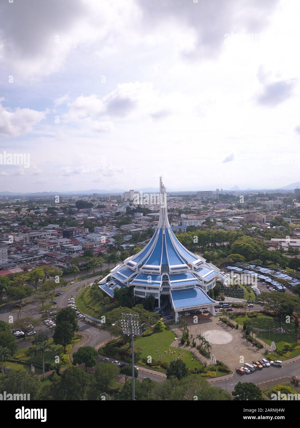 Kuching, Sarawak / Malaysia - October 27 2019: The iconic MBKS building ...