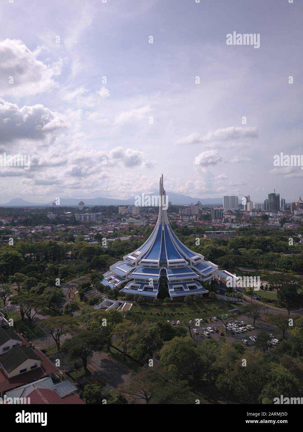 Kuching, Sarawak / Malaysia - October 27 2019: The iconic MBKS building ...