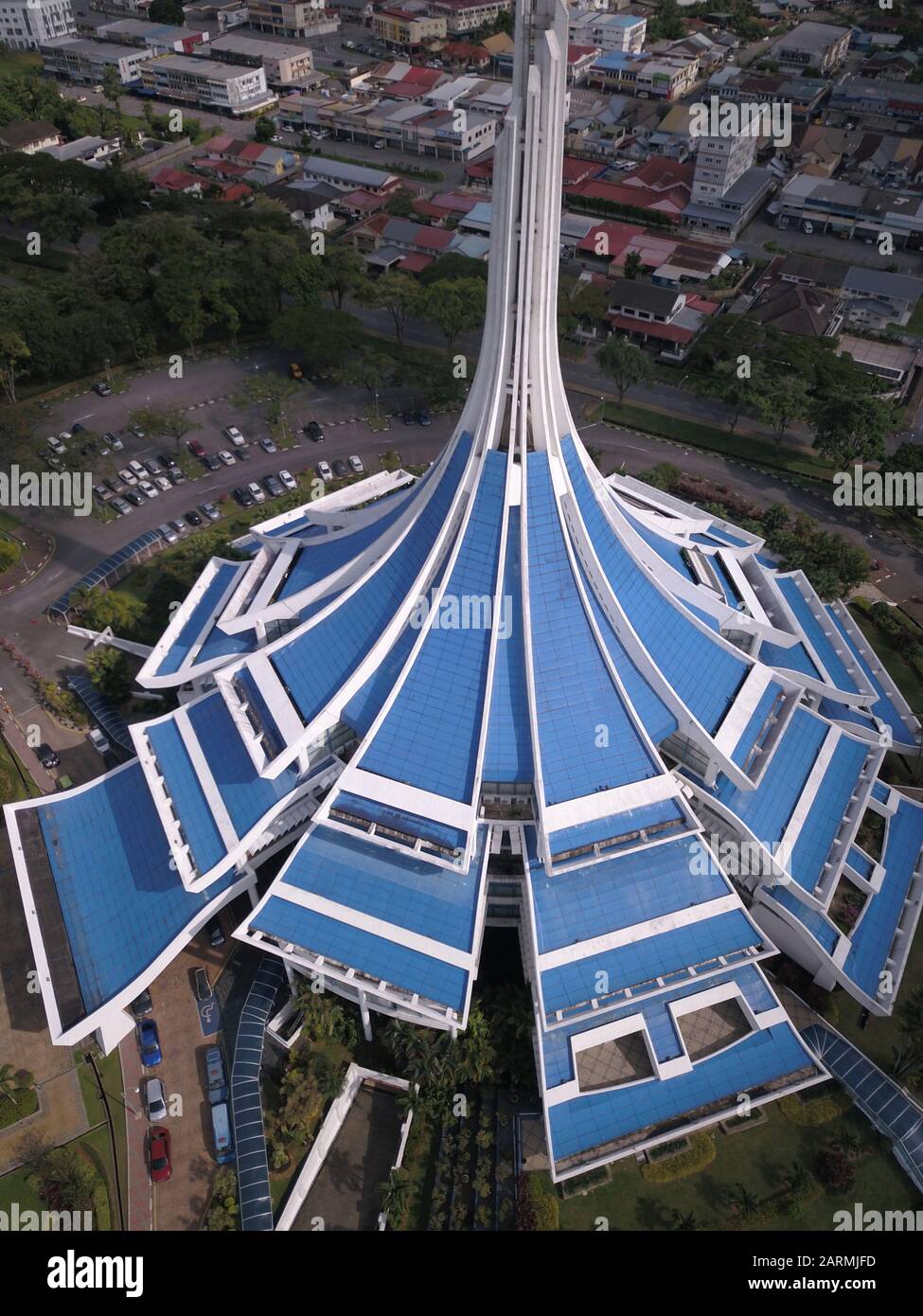Kuching, Sarawak / Malaysia - October 27 2019: The iconic MBKS building ...
