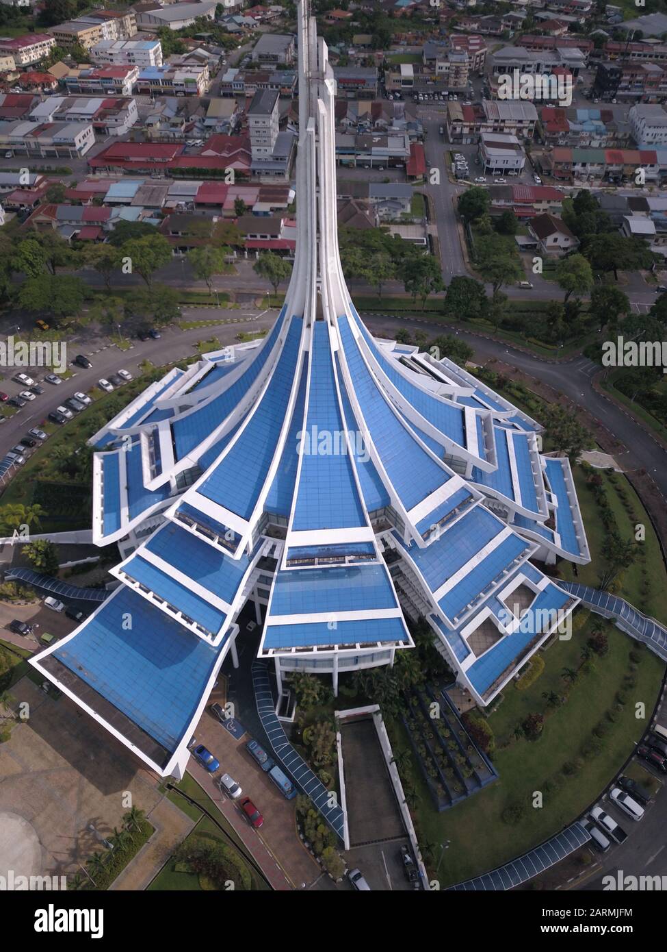 Kuching, Sarawak / Malaysia - October 27 2019: The iconic MBKS building ...