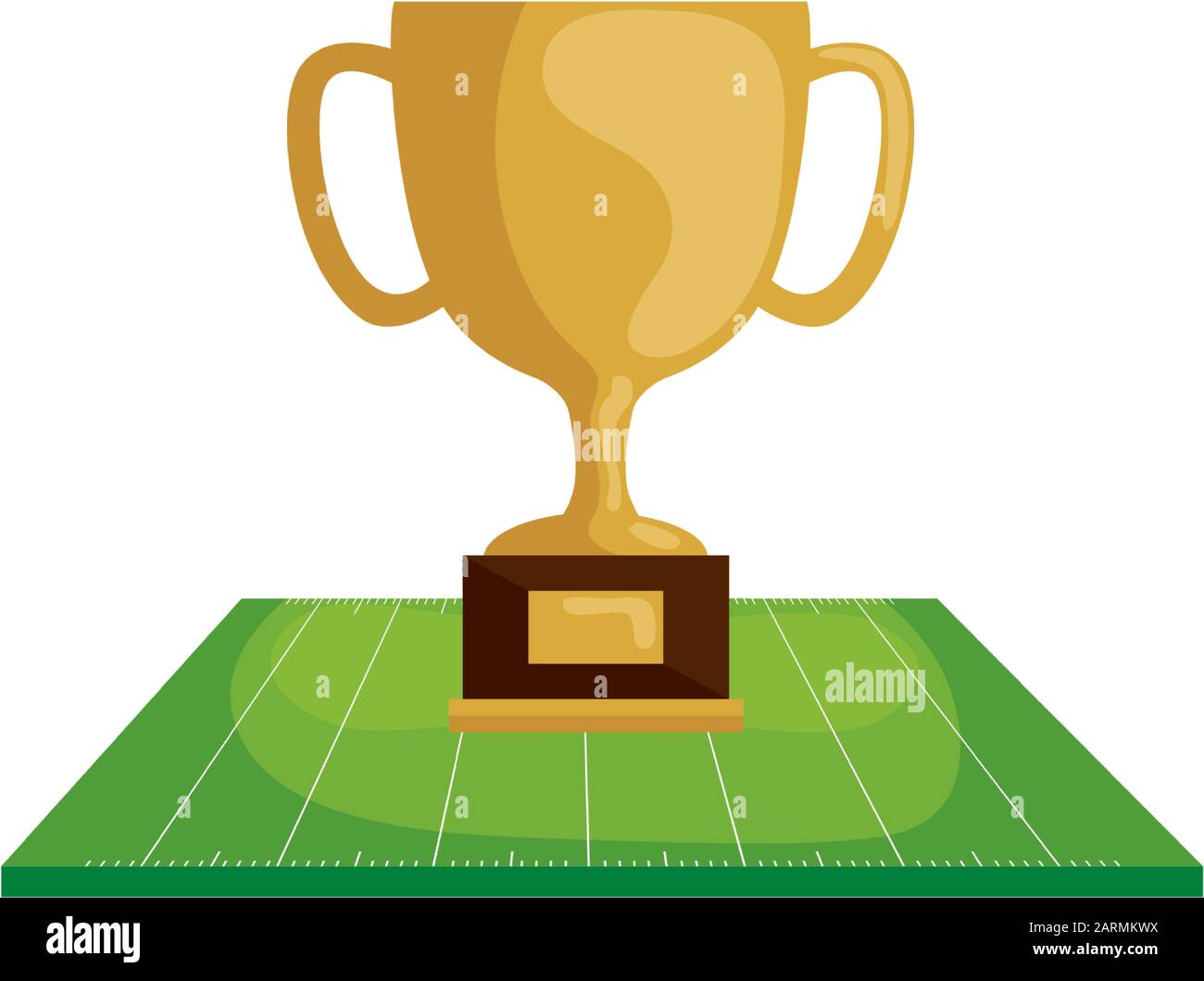 trophy-cup-presentation-football-stock-vector-images-alamy